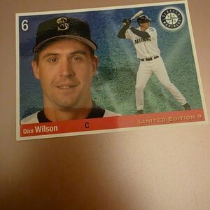 Seattle Mariners Dan Wilson Limited Edition Card